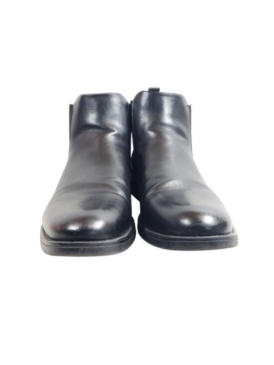 Nick Graham Mens Size 12 Black Chelsea Boots Black Faux Leather main image 9